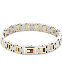 Tommy Hilfiger - Two Tone Bracelet - Lyst