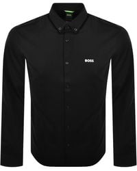 BOSS - Boss B Motion Regular Fit Stretch Shirt - Lyst