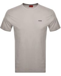 HUGO - Dero222 T Shirt - Lyst