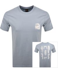 BOSS - Boss Tgroove Logo T Shirt - Lyst