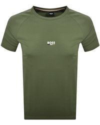 BOSS BUSINESS - Boss Slim Fit Beach T Shirt - Lyst