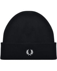 Fred Perry - Classic Merino Beanie Hat - Lyst