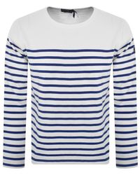 Ralph Lauren - Long Sleeved Striped T Shirt - Lyst