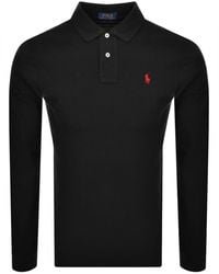 Ralph Lauren - Long Sleeved Polo T Shirt - Lyst