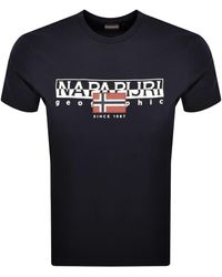 Napapijri - S Aylmer T Shirt - Lyst