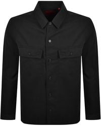 HUGO - Epoldo Overshirt Jacket - Lyst