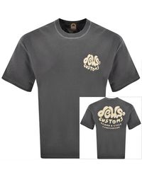 Deus Ex Machina - Debris Reverse T Shirt - Lyst