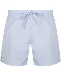Lacoste - Core Essentials Swim Shorts - Lyst