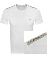 Armani - Emporio Lounge Logo T Shirt - Lyst