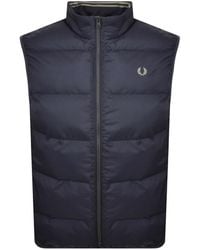 Fred Perry - Insulated Gilet - Lyst