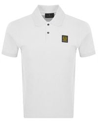 Belstaff - Logo Polo T Shirt - Lyst
