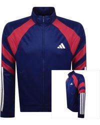 adidas - 3 Stripe Track Top - Lyst