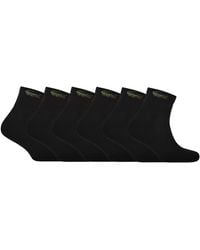 Lacoste - 6 Pack Ankle Socks - Lyst