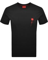 HUGO - Diflow T Shirt - Lyst