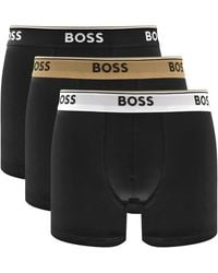 BOSS BUSINESS - Boss Underwear 3 Pack Power Trunks - Lyst
