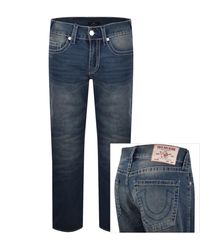 TRUE RELIGION - Ricky T No Flap Jeans - Lyst