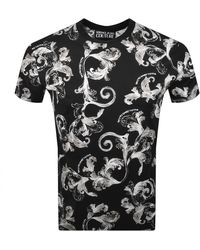Versace Jeans Couture - Couture All Over Print T Shirt - Lyst