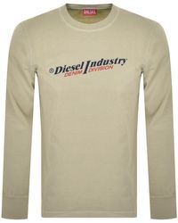 DIESEL Long-sleeve t-shirts for Men | Online Sale up to 75% off | Lyst