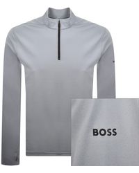 BOSS - Boss Active Zip Sweatshirt - Lyst