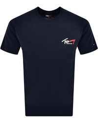 Tommy Hilfiger - Chest Logo T Shirt - Lyst