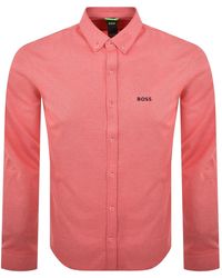 BOSS - Boss B Motion Long Sleeve Shirt - Lyst