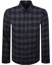 BOSS BUSINESS - Boss Liam Check Shirt - Lyst