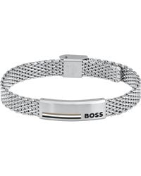 BOSS BUSINESS - Boss Alen Ip Bracelet - Lyst