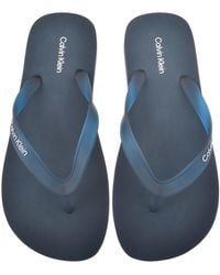 Calvin Klein - Beach Flip Flops Ck - Lyst