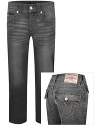 TRUE RELIGION - Ricky Straight Jeans - Lyst