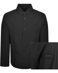 BOSS - Boss Leldon Long Sleeved Overshirt - Lyst