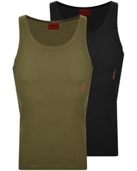 HUGO - 2 Pack Vests - Lyst