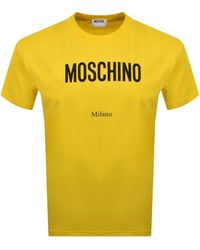 Moschino - Milano Logo T Shirt - Lyst