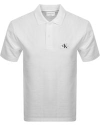 Calvin Klein - Jeans Relaxed Fit Polo T Shirt - Lyst