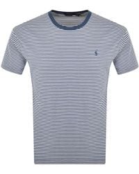 Ralph Lauren - Classic Fit Stripe T Shirt - Lyst