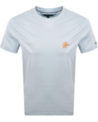 Tommy Hilfiger - Script Monogram T Shirt - Lyst