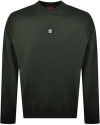 HUGO - Dettil Relaxed Fit Sweatshirt - Lyst