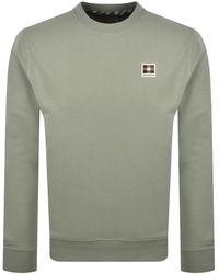 Aquascutum - Badge Sweatshirt Salvia - Lyst