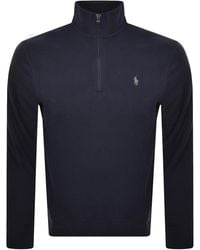 Ralph Lauren - Half Zip Sweatshirt - Lyst