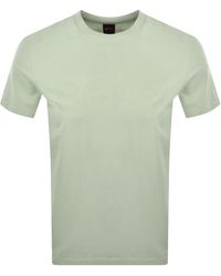 BOSS - Boss Regular Fit Logo T Shirt Light - Lyst