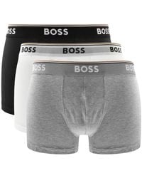 BOSS BUSINESS - Boss Underwear 3 Pack Trunks - Lyst