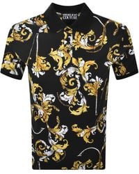 Versace Jeans Couture - Couture All Over Polo T Shirt - Lyst