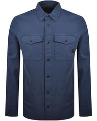 G-Star - G-Star Marine Slim Long Sleeved Shirt - Lyst