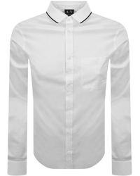 ARMANI EXCHANGE - Long Sleeve Shirt - Lyst