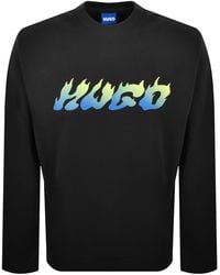 HUGO - Nifterix Sweatshirt - Lyst