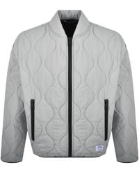 HUGO - Boho Slim Fit Quilted Jacket - Lyst