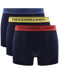 Ralph Lauren - Underwear 3 Pack Trunks - Lyst