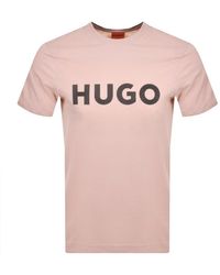 HUGO - Dulivio U242 T Shirt - Lyst