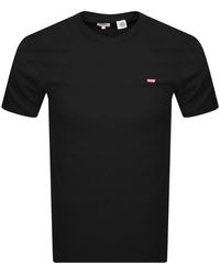 Levi's - Original Crew Neck Logo T Shirt - Lyst