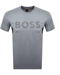 BOSS - Boss Active Logo T Shirt - Lyst