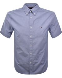 Tommy Hilfiger - Flex Poplin Regular Fit Shirt - Lyst